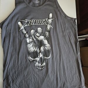 Metallica Gray Men's Tank Top